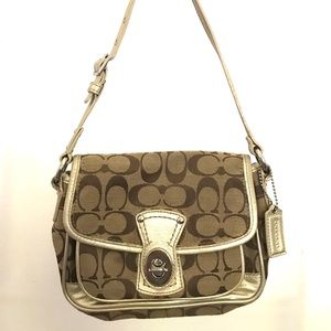 Gold Coach purse
